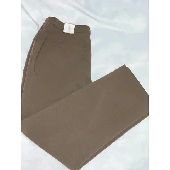 CHICO'S pants size 6 REGULAR 0.5 straight leg CLASSIC OFFICE STYLE ZIPUP CLOSURE - Picture 2 of 13